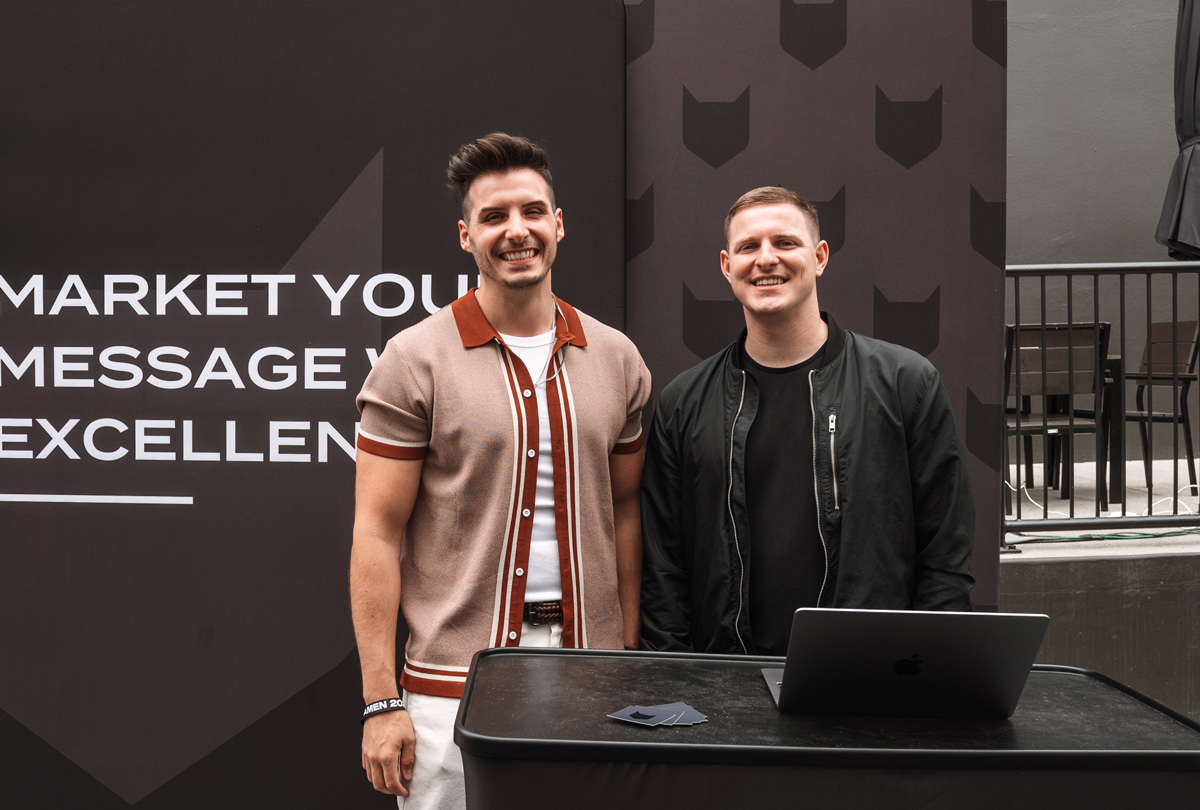 Mikel Howard and Carson Suite, founders of ClickLess